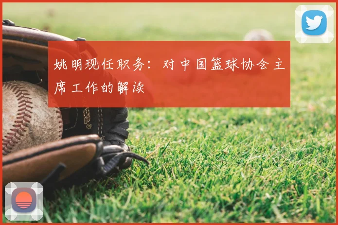 姚明现任职务：对中国篮球协会主席工作的解读