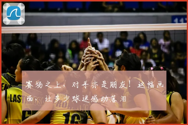 赛场之上,对手亦是朋友!这幅画面,让多少球迷感动落泪